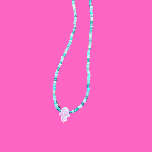 Hamsah Beaded Necklace