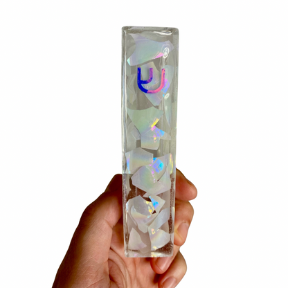 Chuppah Glass Mezuzah