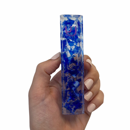 Chuppah Glass Mezuzah
